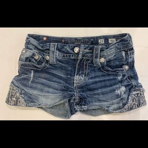 Womens Miss Me shorts